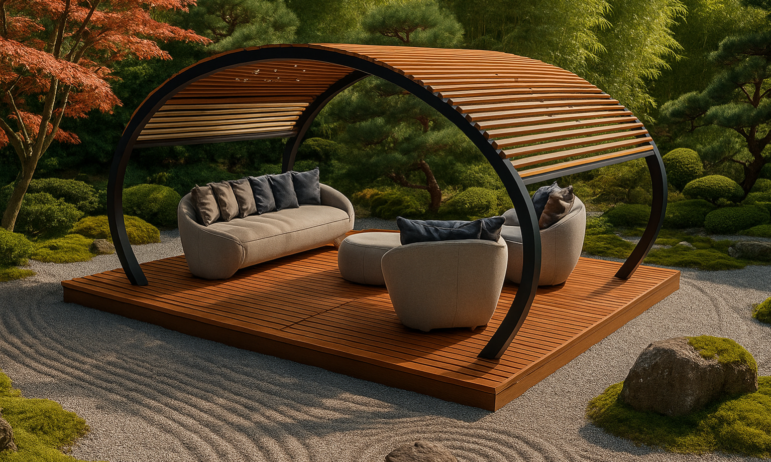 Inspirations de pergolas métalliques signées SUD METALLIC Inspirations de pergolas métalliques signées SUD METALLIC