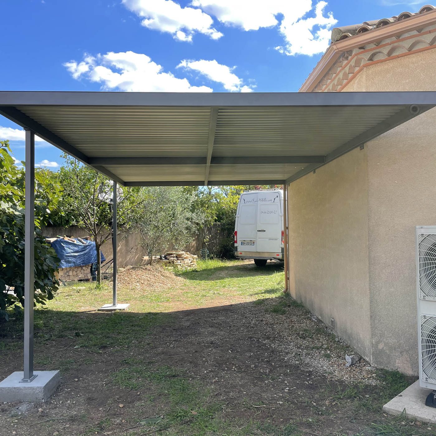 Abri de voiture sur mesure Gard