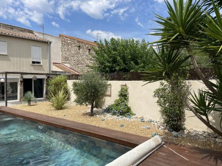 Brise vue avec découpe laser en acier Montpellier