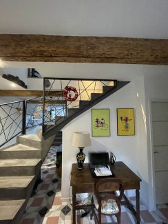 Garde corps moderne style mikado sur mesure Beaucaire