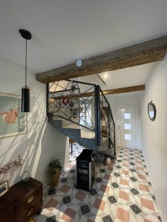 Garde corps moderne style mikado sur mesure Bellegarde