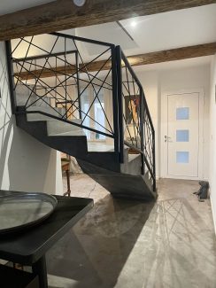 Garde corps moderne style mikado sur mesure Nîmes