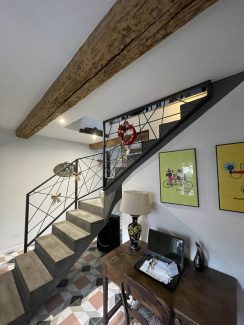 Garde corps moderne style mikado sur mesure Occitanie