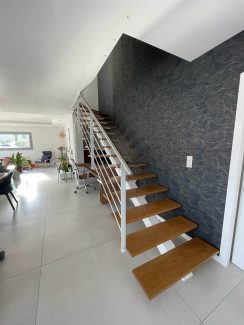 Garde-corps intérieur sur mesure en acier Mauguio