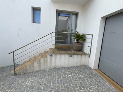 Garde-corps extérieurs et intérieurs sur mesure en acier Poulx