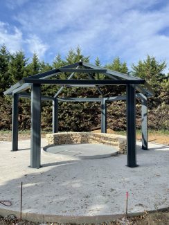 Kiosque en acier sur mesure Milhaud