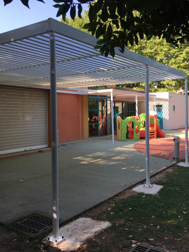 Pergola à vantelle sur mesure à Bouillargues