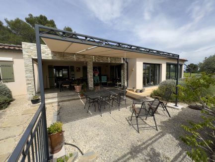 Pergola sur mesure avec toile amovible Avignon