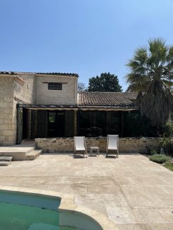 Pergola sur mesure avec toile amovible Occitanie