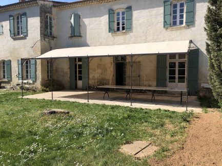 Pergola traditionnelle sur mesure en acier Caissargues