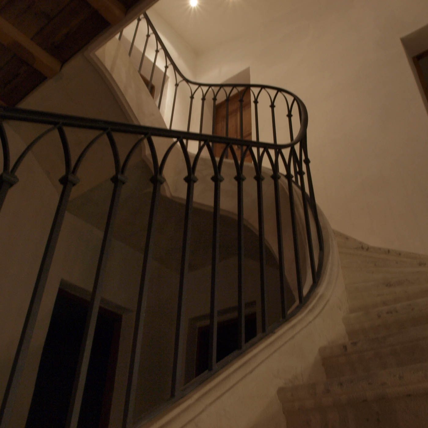 Rampe d'escalier traditionnel en acier sur mesure Arles