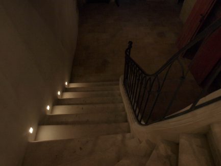 Rampe d'escalier traditionnel en acier sur mesure Calvisson